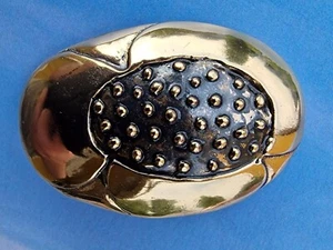 Eivind Hillestad Valmue design Kari Sløtte bronze brooch Norway Scandinavian - Picture 1 of 5