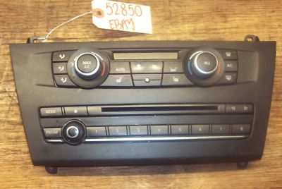 2011-2014 BMW X3 Heater A/C Air Temperature Climate Control Switch W/ CD Control - Изображение 1 из 4