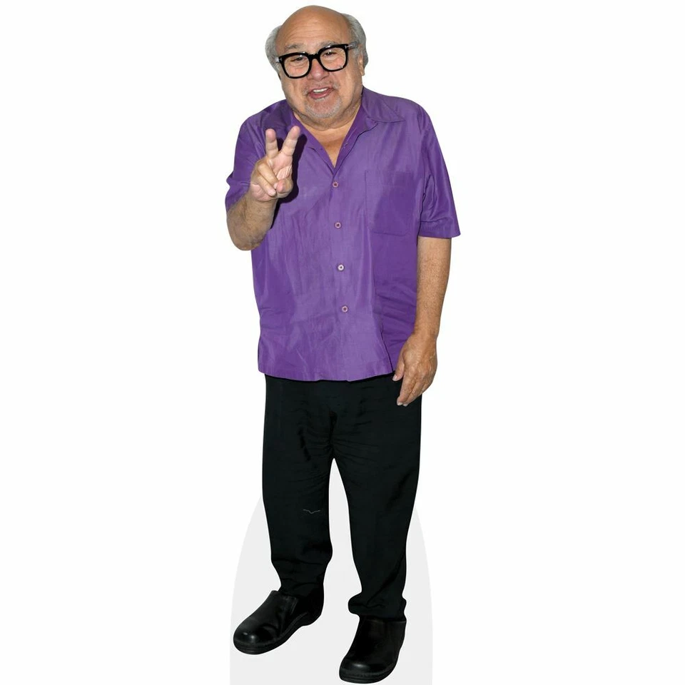 CELEBRITY CUTOUTS Danny DeVito (Purple Shirt) Life Size Cutout