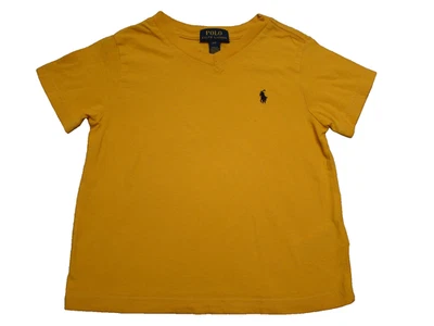 Camiseta Polo Ralph Lauren Niños Talla 3T Cuello en V Manga Corta Foto 1 de 4