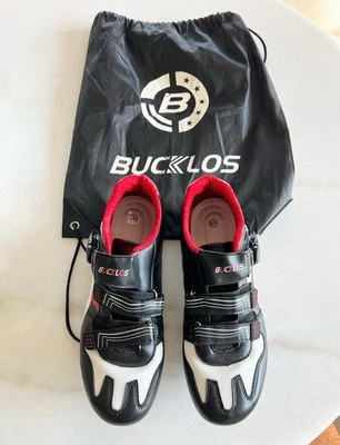 Mens v Cleat Shoes Rotating MTB Mountain Road Bicycle Shoe Look Delta,SPD,SPD-SL - Image 1 of 4