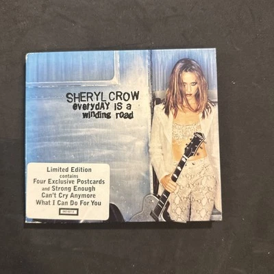 SHERYL CROW EVERYDAY IS A WINDING ROAD CD SINGLE IMPORT DIGI PACK + POSTCARDS - Image 1 of 4