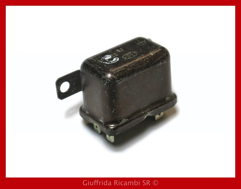 Rele Relay Contacteur 12V Pompe Essence Ferrari Dino 246 365 Gt Lancia Stratos - Photo 1/2