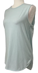 Camiseta sin mangas túnica Lands End para mujer sin mangas tejida azul talla pequeña - Imagen 1 de 5