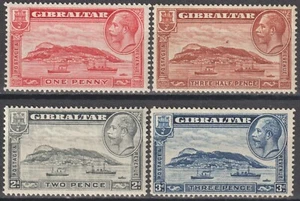 EDSROOM-18652 Gibraltar 96-98 H 1931-33 Complete George V CV$30 - Picture 1 of 2