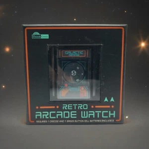 Think Geek Retro Arcade Watch Galactic Defense 2014 Japan Collectable Fashion - Picture 1 of 14