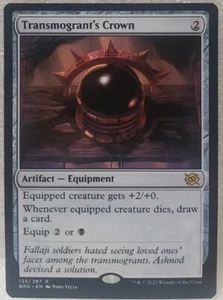MTG Transmogrant's Crown x1 Brothers War NM/M Pack Fresh! - Picture 1 of 2