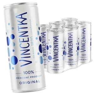 Vincentka  6 X 250 ml  natürliches Heilwasser aus Tschechien Wasser Water Jod - Bild 1 von 3