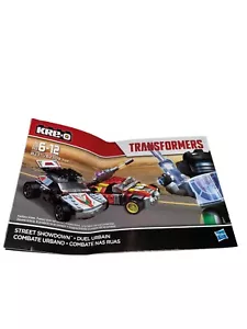 Hasbro Transformers KRE-O Street Showdown Instruction Manual - Picture 1 of 2