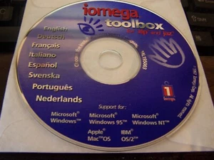 iomega Zip and Jaz toolbox CD for Microsoft Windows, OS/2 and Macintosh - Picture 1 of 1