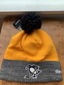 Sombrero de invierno de los pingüinos de Pittsburgh Reebok - Imagen 1 de 2