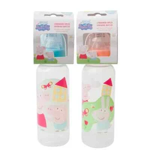 2x PEPPA PIG Grow Standard 250ML Babies Feeding Bottle Easy To Clean Kids Bottle - Picture 1 of 1