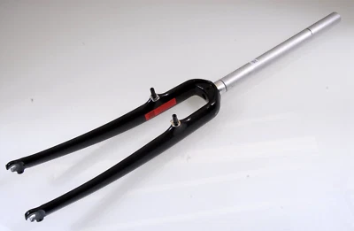 093500 Carbongabel 28 Zoll Trekking Cross 1 1/8" Ahead Canti, NO Disc Starrgabel - Bild 1 von 4