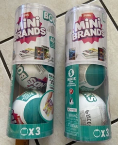 *2* ZURU Mini Brands Series 1 BOOKS X3 Packs (6 Balls Total) *NEW* 77699 Sealed - Picture 1 of 4