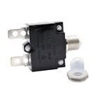 15 Amp Push Button Circuit Breaker 50V DC or 250V , Mounts in 3/8 inch (10 mm)