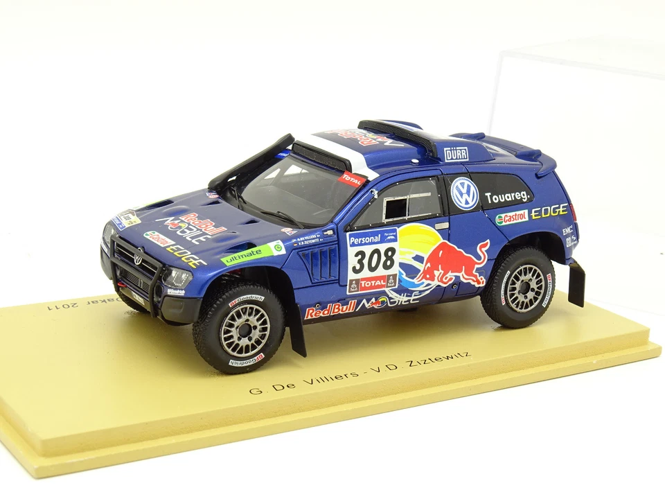 Spark 1/43 - VW Touareg Gara 3 N.308 Dakar 2011 - Immagine 1 di 1