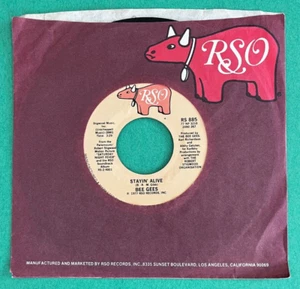 Bee Gees - 45RPM - Stayin' Alive, If I Can't Have You - RSO Records - 1977 - Picture 1 of 4