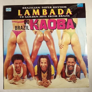 KAOBA DO BRAZIL -BRAZILIAN SUPER RHYTHM LAMBADA- MEX LP, SEALED, SEXY COVER - Imagen 1 de 2