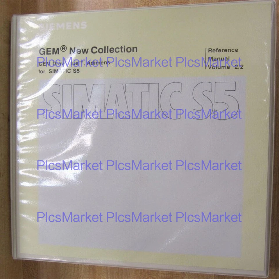 Siemens Gem Draw Plus Adimens Simatic S5 Manual - Image 1 of 1