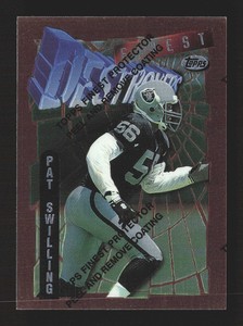 1996 Topps Finest Football #43 Pat Swilling Bronze