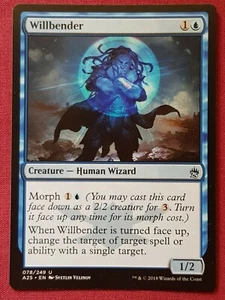 Magic The Gathering MASTERS 25 WILLBENDER blue card MTG - Picture 1 of 2