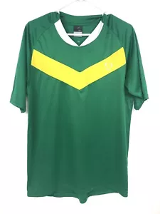Vintage Nike Mens Large Soccer Jersey Brazil Short Sleeve Shirt - Picture 1 of 9