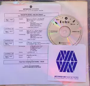 8/23/97 GARY SPEARS 80s RETRO SHOW w/11 MIN MINI MIX: MICHAEL JACKSON, JUNIOR - Foto 1 di 1