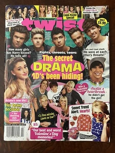 Twist Magazine February 2014 Ariana Grande One Direction ~ Vintage - Picture 1 of 1