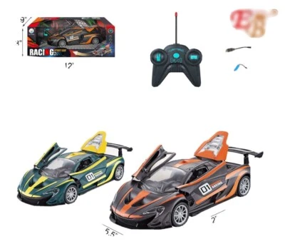 Remote Control Sport Car - RC Drift Car 1:14 Speed Sport Racing Green - Image 1 of 2