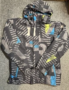 Vintage Y2K Quiksilver Utility Collection Boarding Jacket Quicktech 8000 Large - Picture 1 of 10