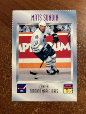1997 SI Kids, Mats Sundin, "Hockey", #601, NM - Image 1 of 2