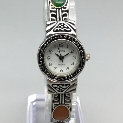 Reloj Vivani Mujer 22mm Tono Plateado Cabina Piedras Brazalete Batería Nueva 6.25" Foto 1 de 4