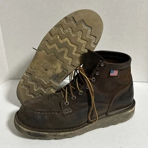 Danner Bull Run Moc 6" Brown Boot Men's Size 10.5 EE 15563 - Picture 1 of 7