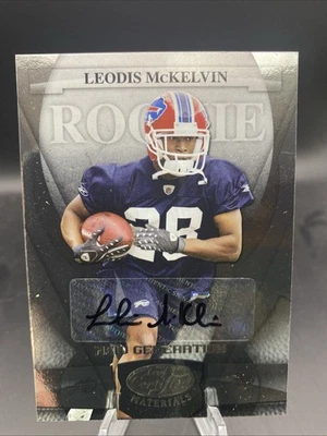 Leodis McKelvin 2008 Donruss Leaf Certified Rookie Auto /999 - Image 1 of 2