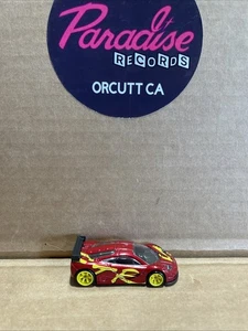 Hot Wheels 2009 Speed Machines MCLAREN F1 GTR RARO Rosso Giallo - Foto 1 di 8