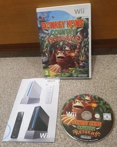 Donkey Kong Country Returns Nintendo Wii Game - Picture 1 of 13