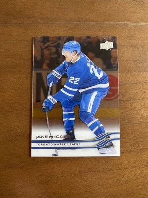 2025-26 Upper Deck Jake McCabe Clear Cut #166 - Toronto Maple Leafs - Image 1 of 2