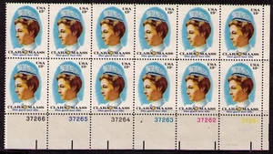 US USA Sc# 1699 MNH FVF PLATE# BLOCK Clara Maass Nurse Yellow Fever - Picture 1 of 1
