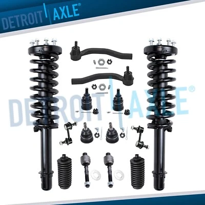 Barras estabilizadoras de resorte helicoidal de puntal delantero varillas de amarre rótula para Honda Accord 2003-2007 Foto 1 de 4