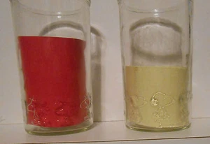 PEANUTS SMUCKERS JELLY JAR 1966 SET OF 12 INCLUDES FULL SET OF 7 STYLES NIB - Picture 1 of 9