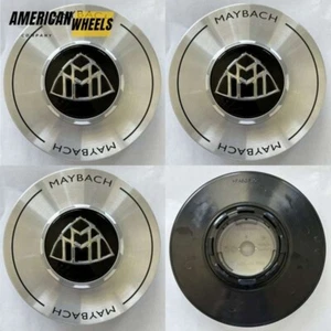 Juego de 4 tapacubos de rueda Maybach clase GLS X167 Mercedes Benz A0004003600 plateado - Imagen 1 de 5