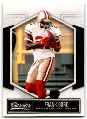 2010 Panini Classics Frank Gore San Francisco 49ers #84 - Image 1 of 2