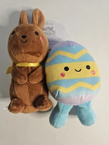 Hallmark Pascua Mejor Juntos Chocolate Conejito Huevo Peluche Magnético Nuevo con Etiqueta - Imagen 1 de 2