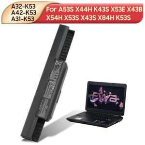 Original Battery A32-K53 A42-K53 A31-K53 For ASUS A53S X44H K43S X53E X43B X54H - Picture 1 of 6