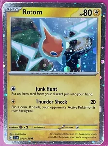 Pokémon TCG Rotom Scarlet & Violet Base Set 070/198 Cosmos Holo SV 70 Common NM - Picture 1 of 4