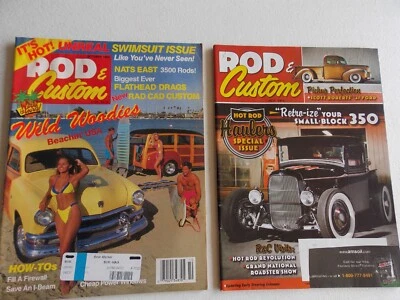 Rod & Custom Magazine RARE October 1990 & July 2012 Issues - Image 1 of 4