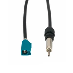 DIN Male to Fakra Z 5021 Female Car AM FM Ham Radio Antenna RG58 Cable 1~16FT - Picture 1 of 2