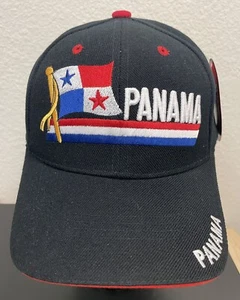 PANAMA FLAG BASEBALL CAP HAT NEW WITH TAGS - Picture 1 of 4