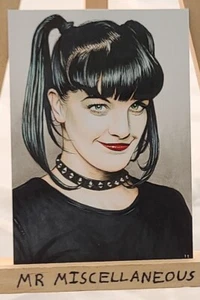 Original ACEO Sketch by Trev Murphy - NCIS - Abby Sciuto - Pauley Perrette #3 - Picture 1 of 2