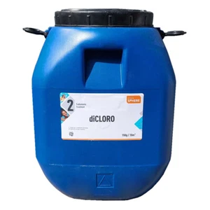 Aqua Sphere Dicloro Granulare 56% Cloro Fusto 50 kg Igienizzante Acqua Piscina - Foto 1 di 1